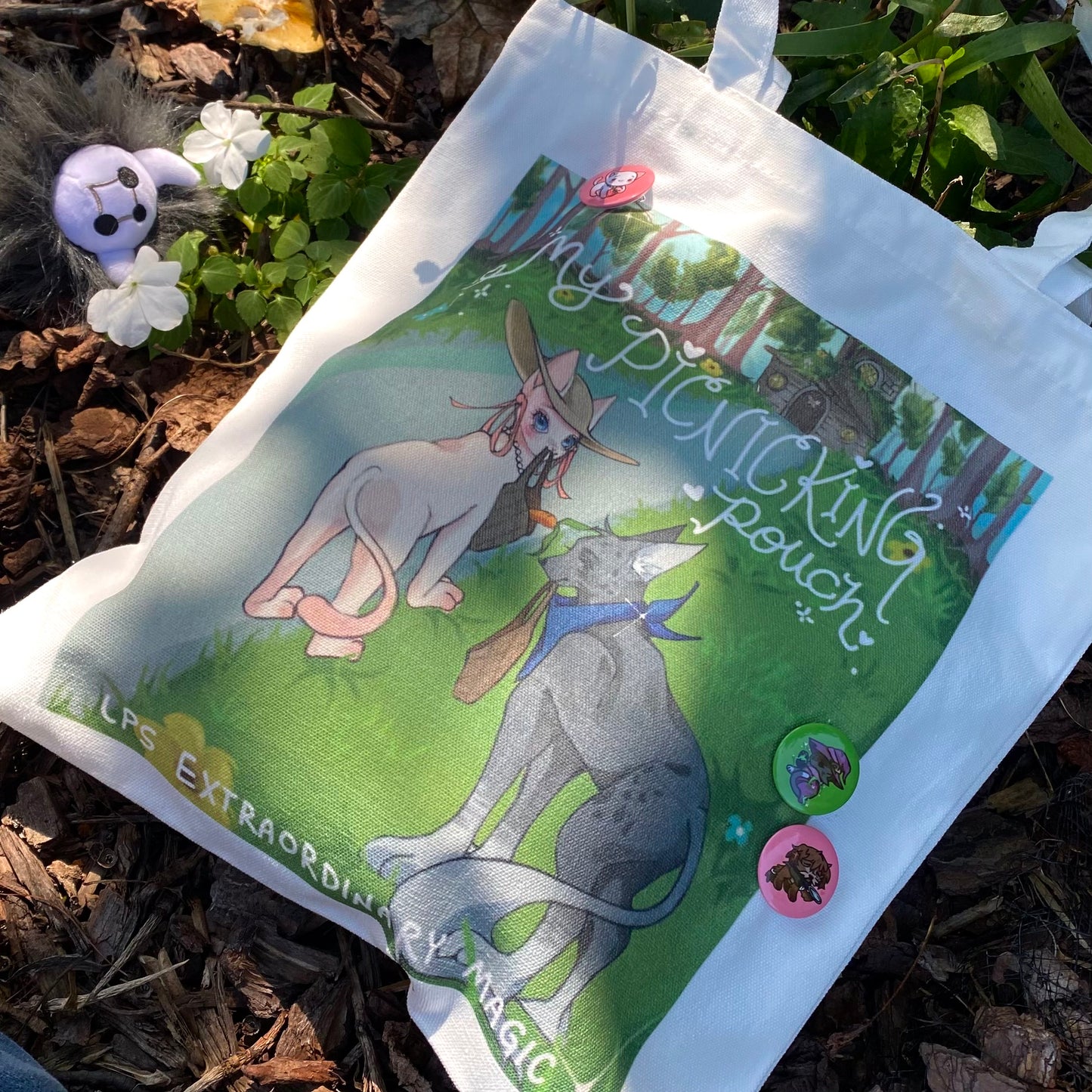 Flower Fields - Tote Bag Extraordinary Magic