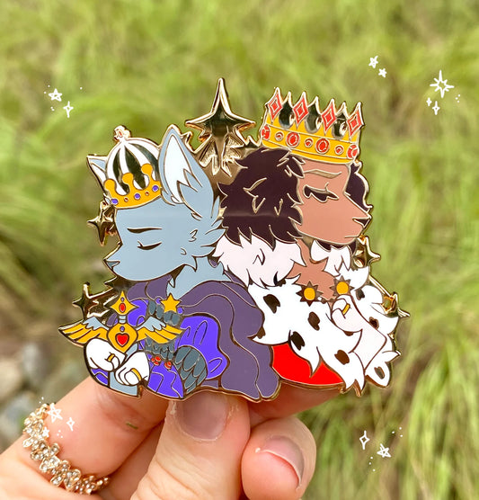 Enamel Pin - Two Royal Brothers