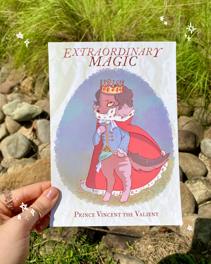 A5 Print - Prince Vincent the Valient