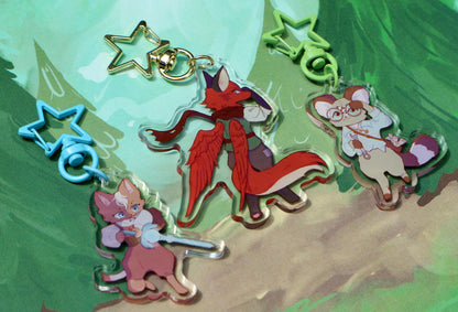 Soulbound Portrait Keychains