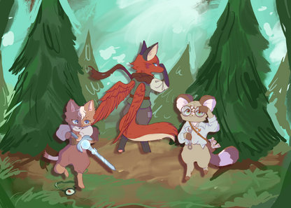 Soulbound Portrait Keychains