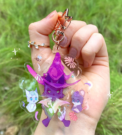 Acrylic Keychain - The Witch of the Wood (Jumbo)