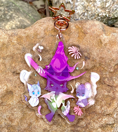 Acrylic Keychain - The Witch of the Wood (Jumbo)