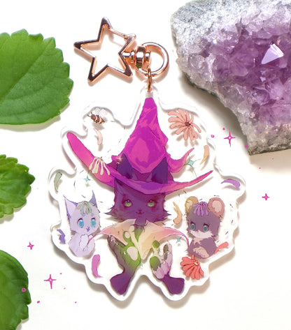 Acrylic Keychain - The Witch of the Wood (Jumbo)