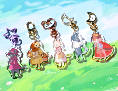 Extraordinary Magic Portrait Keychains