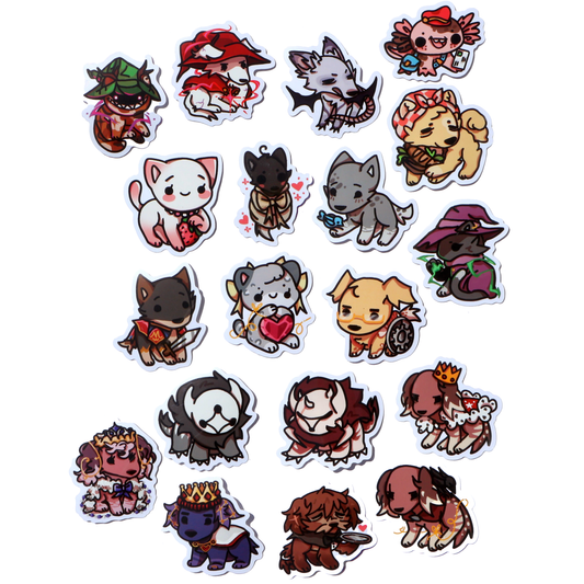 Chibi Stickers - Tale Of Two Brothers